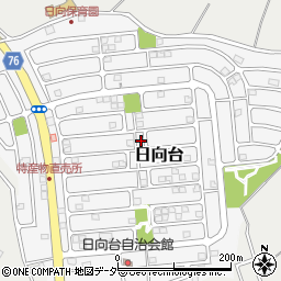 千葉県山武市日向台38周辺の地図