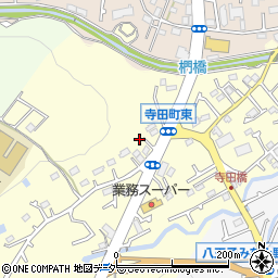 東京都八王子市寺田町173周辺の地図