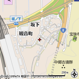 福井県敦賀市坂下周辺の地図