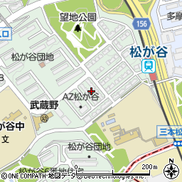 東京都八王子市松が谷33周辺の地図