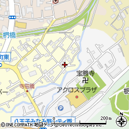 東京都八王子市寺田町13-13周辺の地図