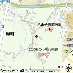 東京都八王子市館町2212周辺の地図