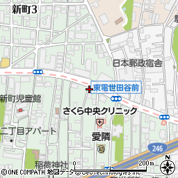 株式会社玉川不動産　新町店周辺の地図