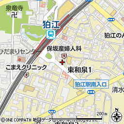 キッチンオリジン　狛江南口店周辺の地図