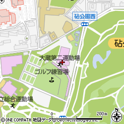 レストラン赤坂クーポール 大蔵店周辺の地図
