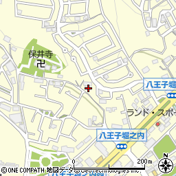 東京都八王子市堀之内270周辺の地図