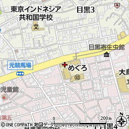 学校法人田村学園法人本部事務局周辺の地図