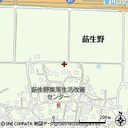 福井県敦賀市莇生野58周辺の地図