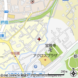 東京都八王子市寺田町13周辺の地図