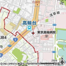 株式会社コジット　東京支店周辺の地図
