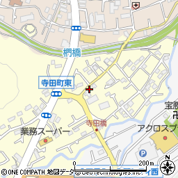 東京都八王子市寺田町81-5周辺の地図