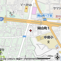 福井県敦賀市岡山町1丁目210周辺の地図