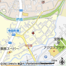 東京都八王子市寺田町73-5周辺の地図