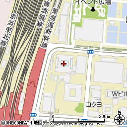 ＮＴＴ品川ＴＷＩＮＳデータ棟周辺の地図