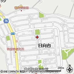 千葉県山武市日向台43周辺の地図