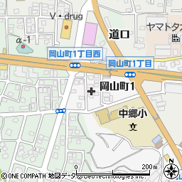 福井県敦賀市岡山町1丁目61周辺の地図