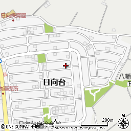 千葉県山武市日向台39-15周辺の地図