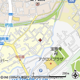 東京都八王子市寺田町11-2周辺の地図