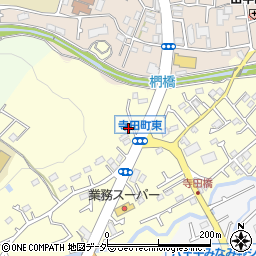 東京都八王子市寺田町137-4周辺の地図