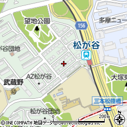 東京都八王子市松が谷37周辺の地図