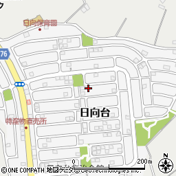 千葉県山武市日向台39-7周辺の地図