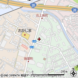 山梨県甲府市後屋町407-1周辺の地図