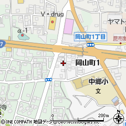 福井県敦賀市岡山町1丁目205周辺の地図