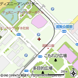 〒279-0031 千葉県浦安市舞浜の地図