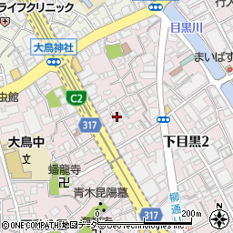 亀井組周辺の地図