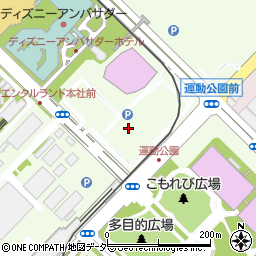 千葉県浦安市舞浜周辺の地図