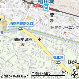 福印堂菅北浦店周辺の地図