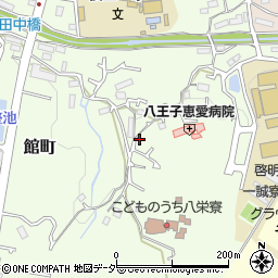 東京都八王子市館町2213周辺の地図