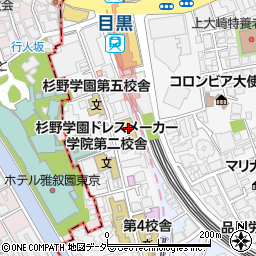 杉野学園杉野服飾大学　同窓会周辺の地図