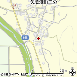 京都府京丹後市久美浜町三分388周辺の地図