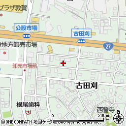有限会社森口運輸　古田刈営業所周辺の地図