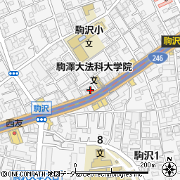 ライトアットホーム 駒沢周辺の地図