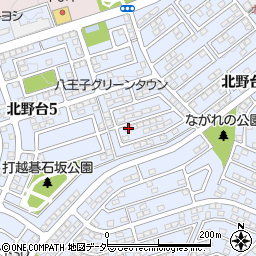 東京都八王子市北野台5丁目9-10周辺の地図