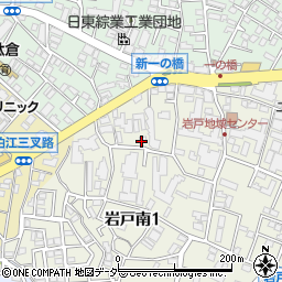 東京都狛江市岩戸南1丁目3-25周辺の地図