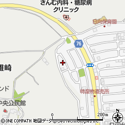 千葉県山武市日向台4周辺の地図