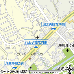 東京都八王子市堀之内155周辺の地図
