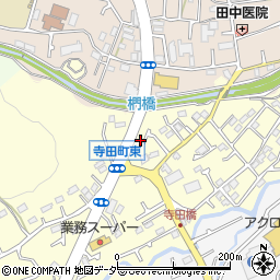 東京都八王子市寺田町108-6周辺の地図