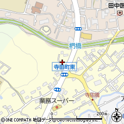 東京都八王子市寺田町126-1周辺の地図