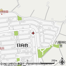 千葉県山武市日向台28周辺の地図