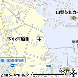 山梨県甲府市下小河原町62-11周辺の地図