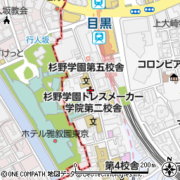 東京都品川区上大崎4丁目5-9周辺の地図