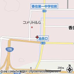 兵庫県美方郡香美町香住区香住1177周辺の地図