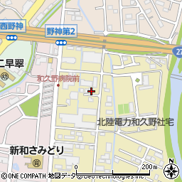 福井県敦賀市和久野29周辺の地図