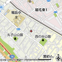 西沢荘周辺の地図