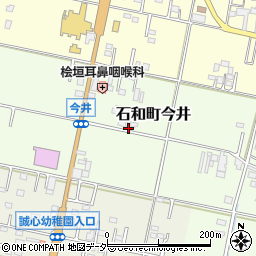 山梨県笛吹市石和町今井周辺の地図