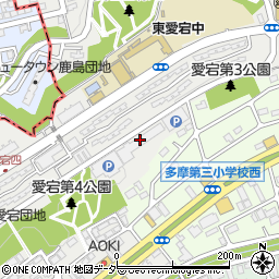 都営愛宕団地３－５－１号棟周辺の地図